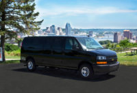 Black Passenger Van