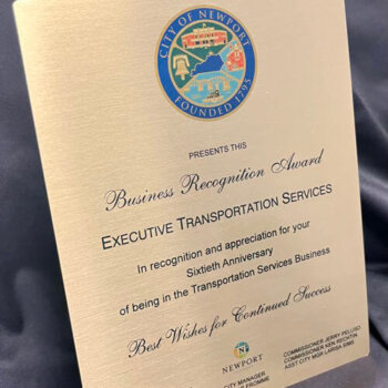 2021 Newport Business Recognition Award